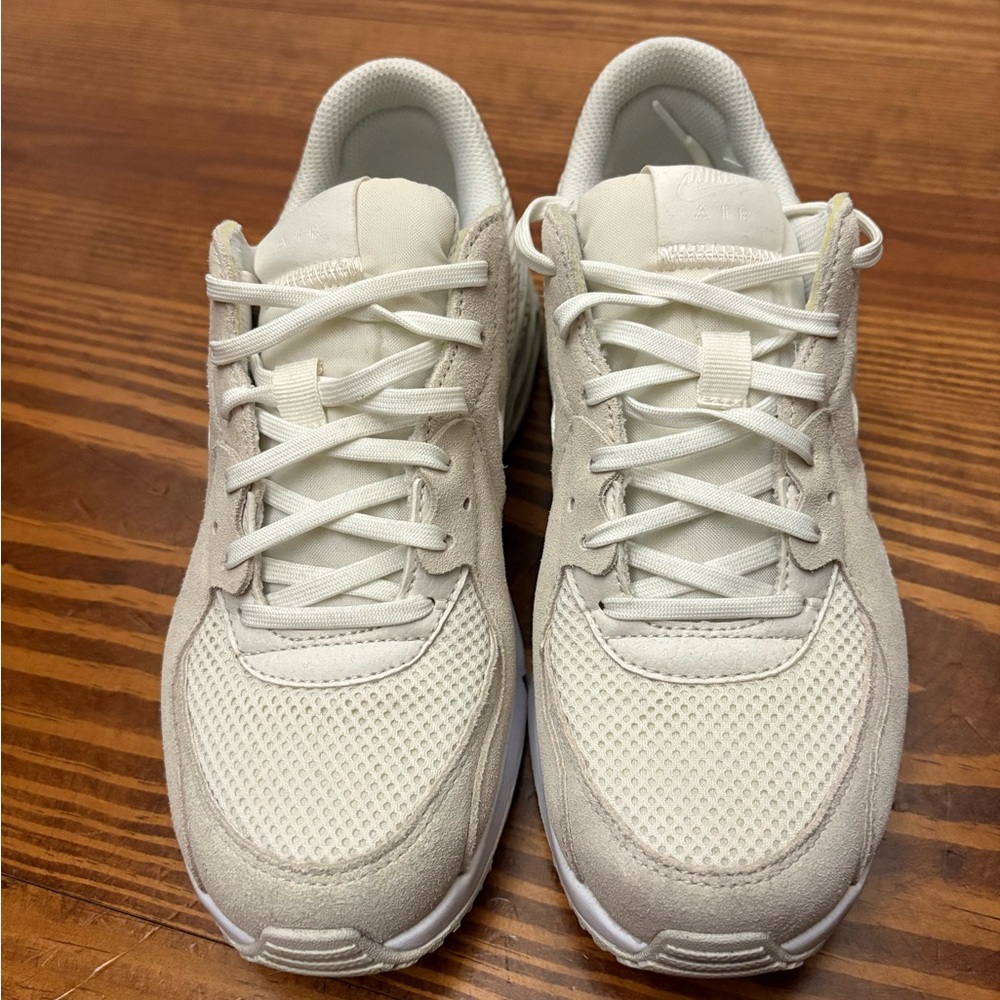 Cream NIKE Athletic Sneakers